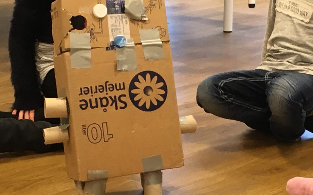 Vi bygger robotar.