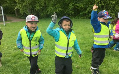 Solen.Förskolansdag med hustomten Lunken