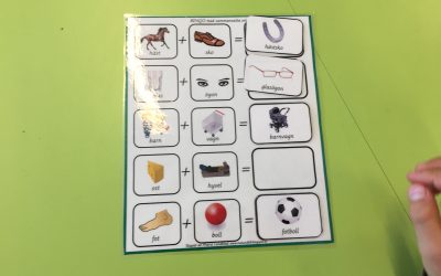 Bingo med sammansatta ord.