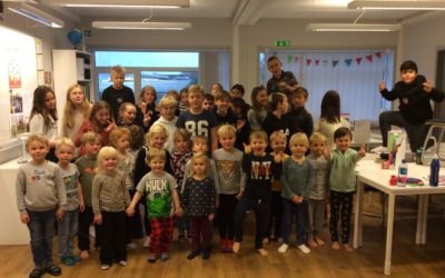 Solen . Kvalitetsmåls avslutning. Trygghet. Med sång och tårta