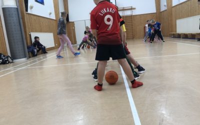 Måndagsgympa och födelsedag