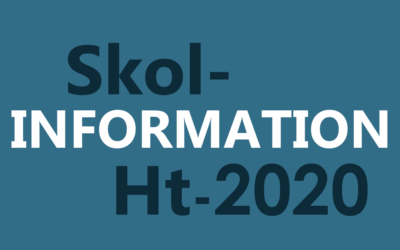 Skolvalet HT 2020