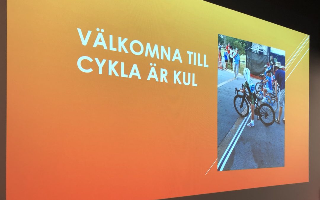 ”Cykla är kul”