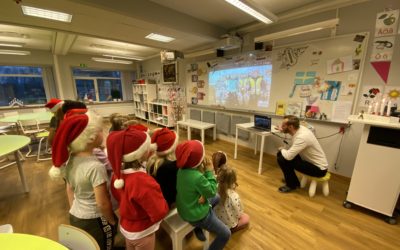 Julhälsning till Solarna och experiment