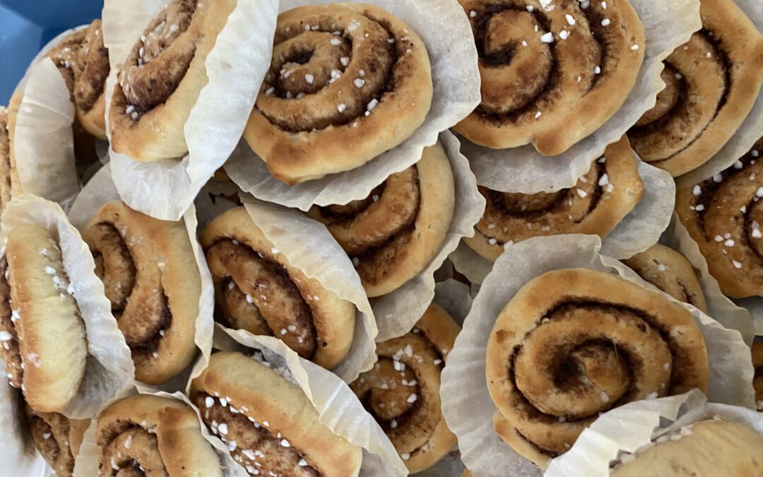 Kanelbullens dag på fritids.