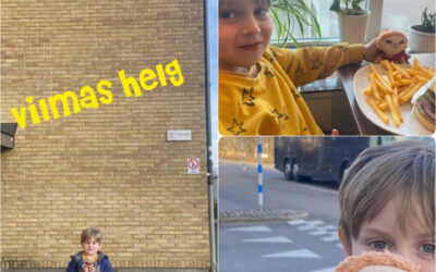Vilmas helg och experiment