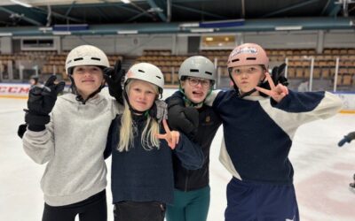 En härlig dag på ishallen