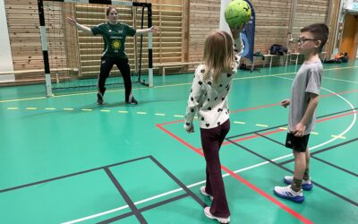Handbolll på Harlyckan