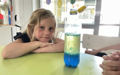 Cirkeln gör egna lavalampor