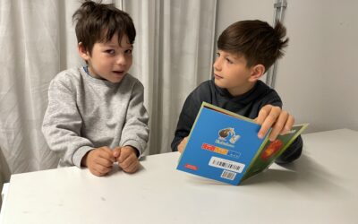Läsmys med våra faddrar