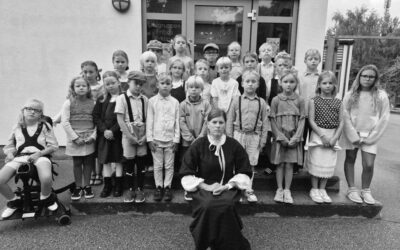 Idrott och en skoldag från förr