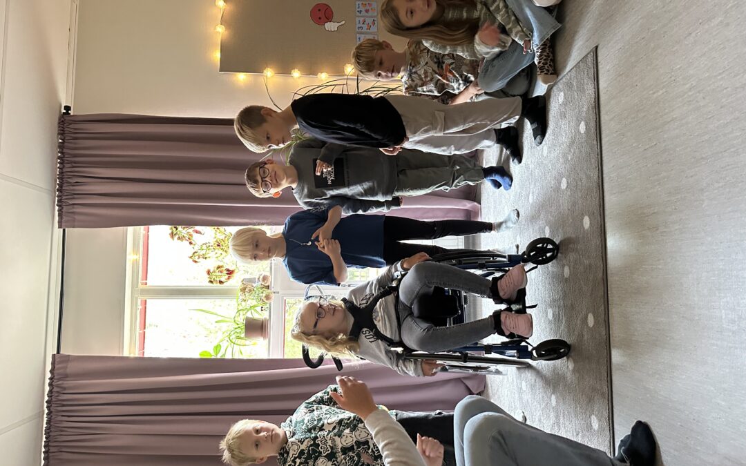 Träff med kompisklassen