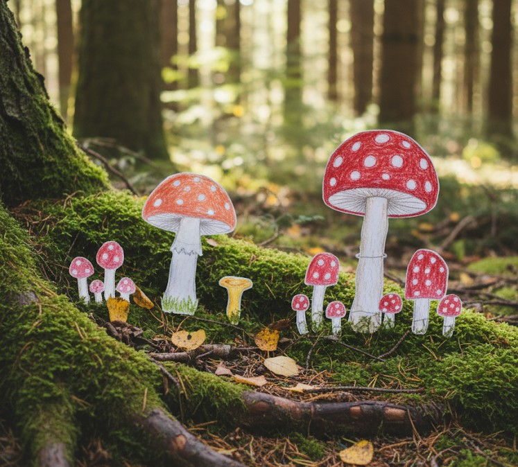 Skapande utifrån klassens tema