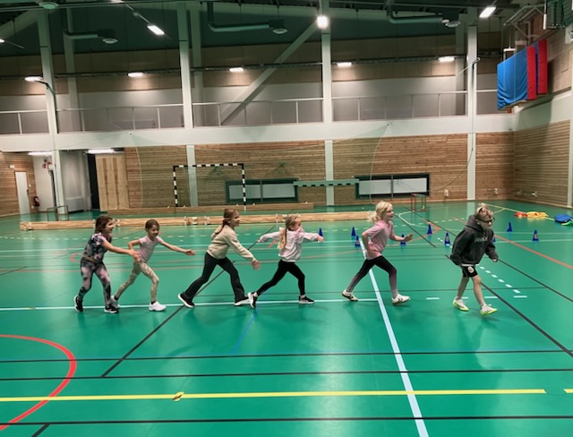 Full fart i idrottshallen! – Tema: Bollspel