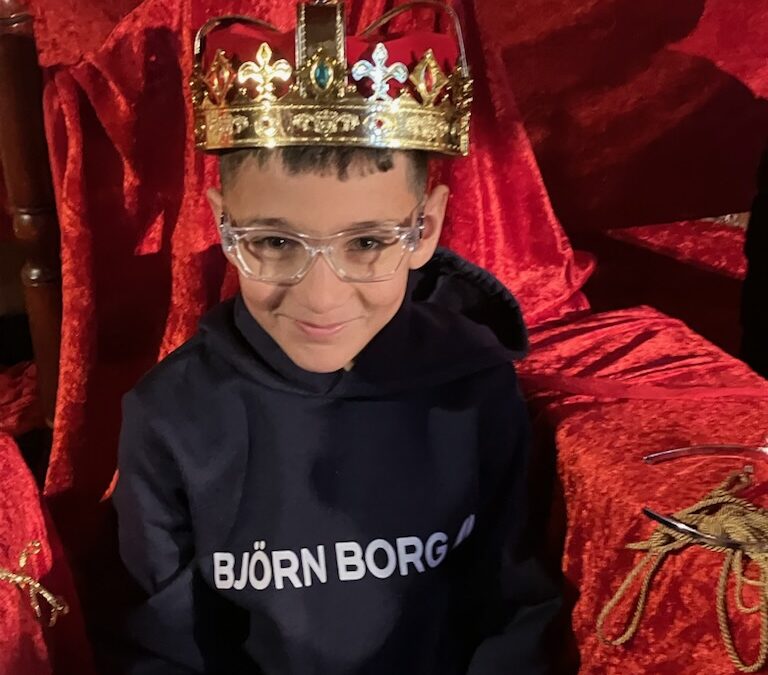 Julstämning med årskurs 1 i Elinebergskyrkan