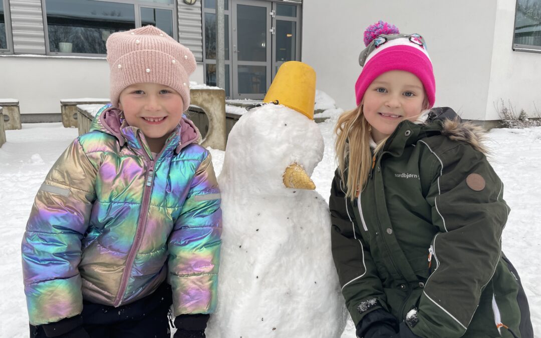 Så härligt med snö ⛄️