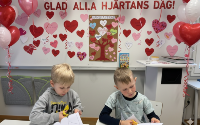 Kärlek och kreativitet på fritids! ❤️