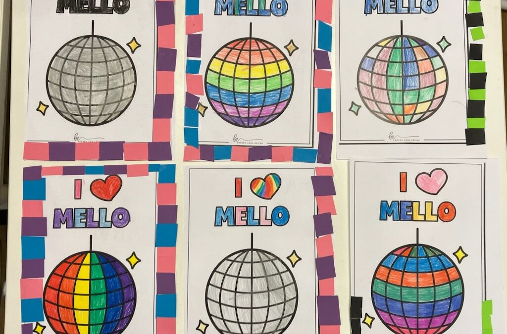 Det glittrar på fritids – vi laddar upp för Mello! 🎤✨