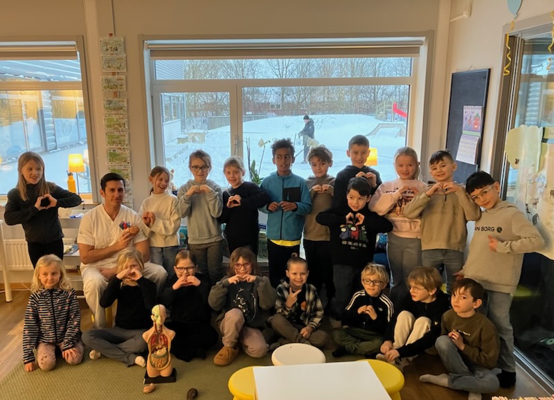 Spännande besök i klass 1: Vi fick träffa en läkare!