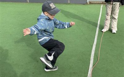 Full fart och höga hopp på multiarenan! 🏃💨