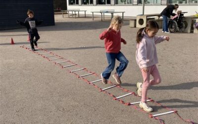 🏃‍♀️ Full fart på skolgården!