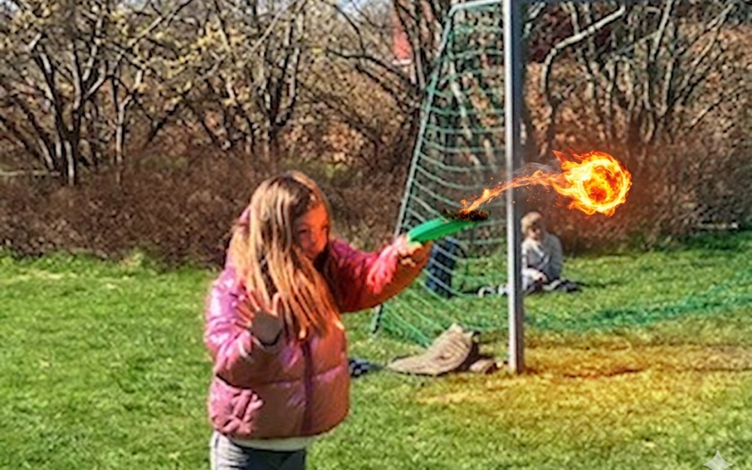 Sol, laganda och höga lyror: Brännbollsdag! ☀️🏏