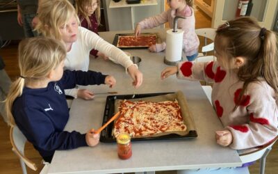 🐣 Vilken påsklovsavslutning! Pyssel, bakning och pizzafest