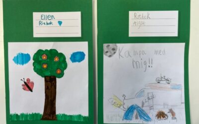 🎨 Kreativiteten flödar: Egna ritböcker på fritids!