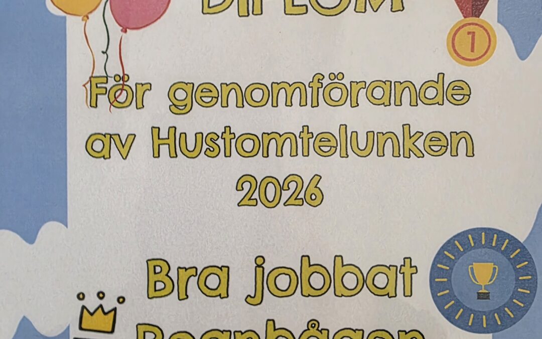 Friskvårdsvecka med Hustomtelunken v.21