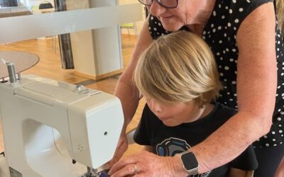 Kreativitet och tålamod i slöjdsalen 🧵
