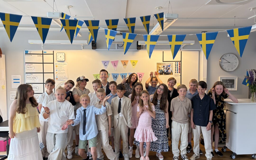 Glad sommar önskar åk 4