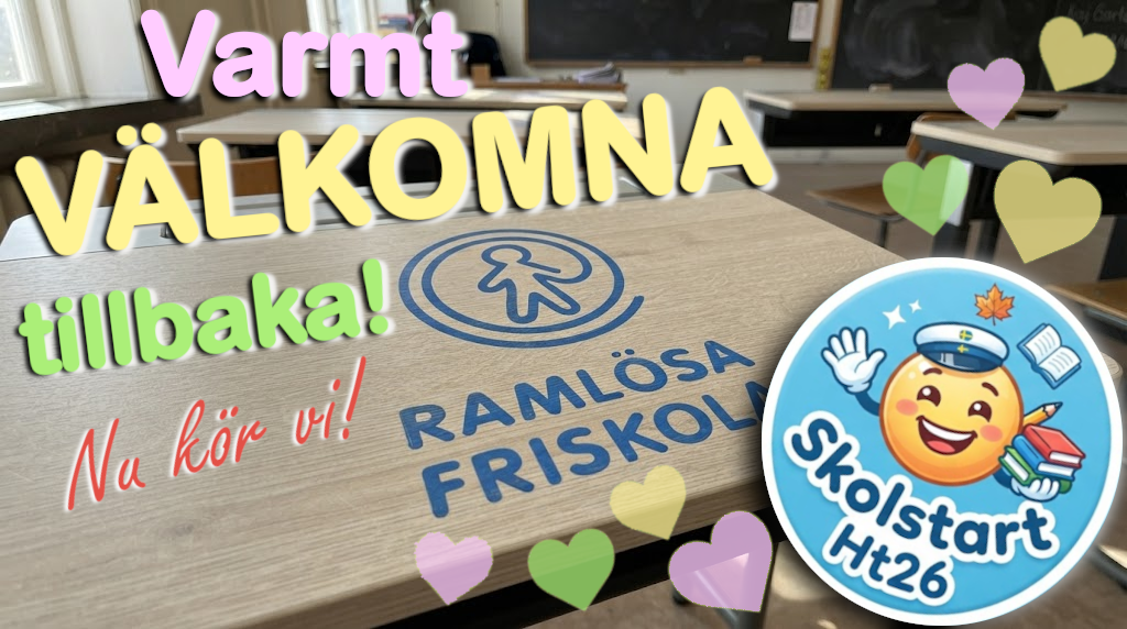 Välkomna tillbaka!